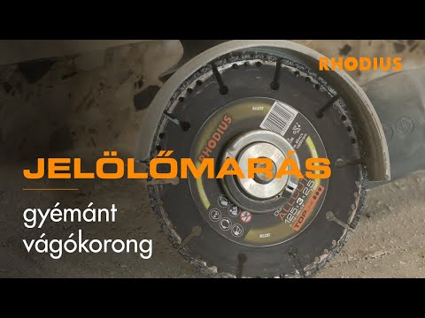 Jelölőmarás - gyémánt vágókorong