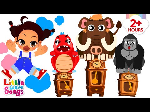 ⭐️ FULL EPISODES of Little Wave Songs  | Hickory Dickory Dock + more | Little Wave Songs - Baby Coco