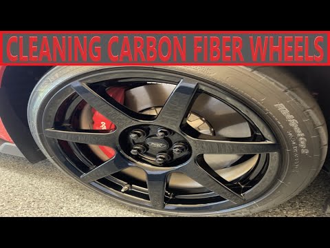 Cleaning My Shelby GT350R & GT500 Carbon Fiber Wheels