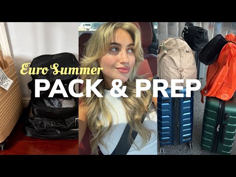 PACK AND PREP FOR GREECE: getting hair done, packing, & planning 🌊