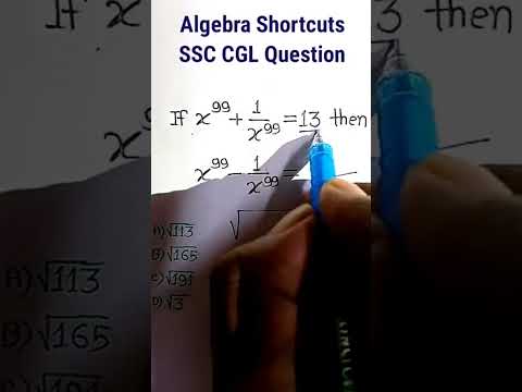 Algebra| Algebra Tricks| Algebra Concept with Tricky Solutions| RRB Group D SSC CGL Questions||