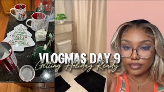 VLOGMAS DAY 9 : Shopping Shopping and more home improvements