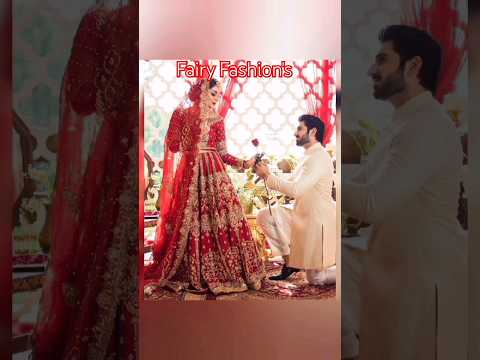 Stylish bridal lehenga 2024/ Latest bridal lehenga design,Bridal look 2024 /@Fairyfashions109