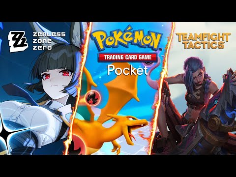 Pokemon Pocket / Teamfight Tactics / Zenless Zone Zero - Livestream