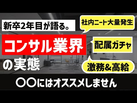 新卒2年目が語る、コンサルの実態。入社後はどうなるの？？