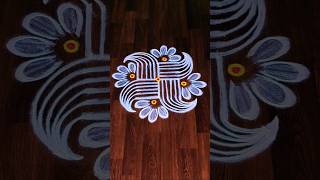 குட்டி கோலம் daily rangoli kolam designs #trending#viralvideo#shorts#shortsfeed#youtubeshorts#yt