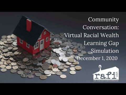 Virtual Racial Wealth Gap Learning Simulation