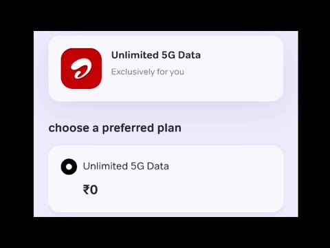 Get Free Unlimited 5G Data in Airtel ❤️🔥 #shortsfeed #shortsvideo #shorts