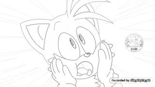 Sonic 3 animated intro drawn music as well