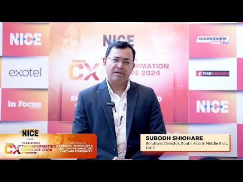 Subodh Shiohare, Solutions Director, South Asia & Middle East, NICE