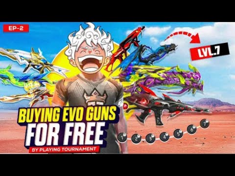 DAY #2 Of Buying ☠️ All EVO Guns 🔫 For Free 💫 By Playing Solo Tournament 🗿 Win27 App 🔥 #freefire