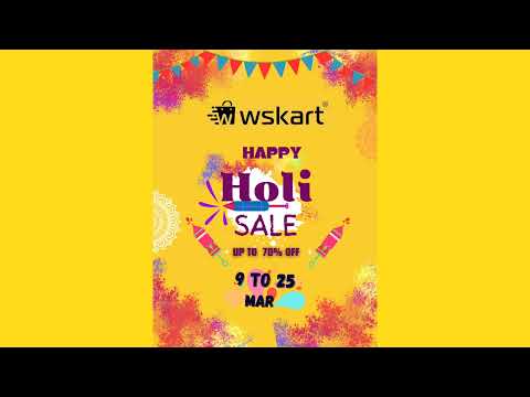 wskart  Holi sale  link in Description ⬇ #wskart #holisale