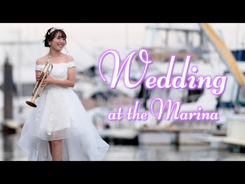 Wedding at the Marina  マリーナでウェディング✨