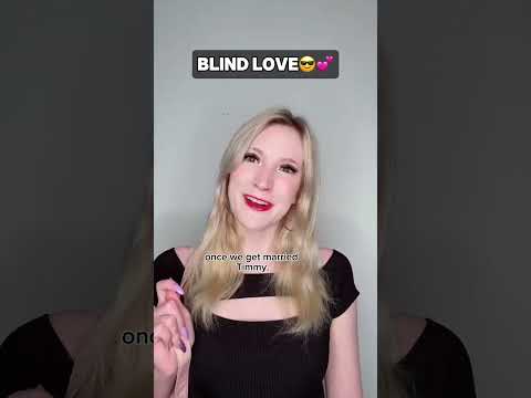 PART2 BLIND LOVE - #pov You CAN'T see the OPPOSITE GENDER until you're MARRIED #viral #soulmate