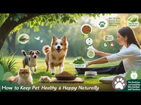 How to Keep Your Pet Healthy & Happy Naturally