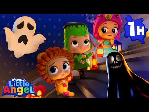 Don't Be Afraid Of Halloween 👻 | Little Angel | Nursery Rhymes