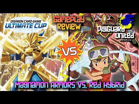 Armor vs. Spirit! Magnamon Armors vs. Red Hybrid Gameplay Review | DigiBreakdown Part IV