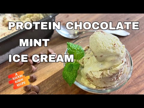 Protein Mint Chip Ice Cream: A delicious and healthy treat