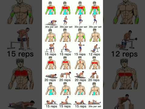 Full body workout for men #absgym #gymworkout #absfitness #chest #gymexercise