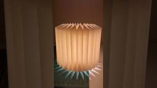 Paper lantern with paper folding techniques #paperlanterns #paperlamp #diylight #paperlantern