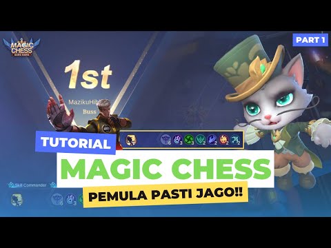 PEMULA PASTI JAGO‼️ TUTORIAL BASIC MAGIC CHESS - CARA MAIN MAGIC CHESS MOBILE LEGENDS TERBARU