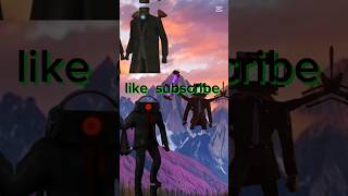 Plunger camera man and red speaker man versus skibiditoilet characters #skibiditoliet#trending#edit