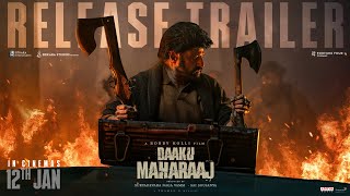 Daaku Maharaaj Release Trailer | NBK, Pragya, Shraddha, BobbyDeol, Urvashi R | Thaman | Bobby Kolli