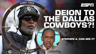 IT MAKES SENSE! 🗣️ - Stephen A. thinks Deion Sanders coaching the Cowboys could work 👀 | First Take