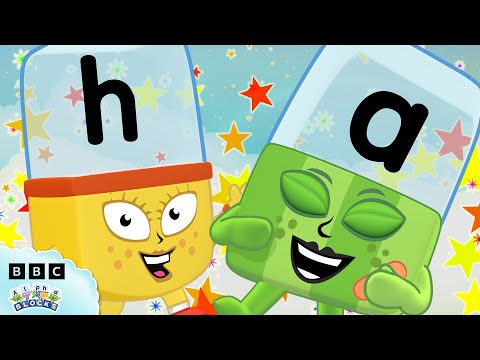 😂 New Years Try Not to Laugh Challenge! 😂 | Learn to Read | Alphablocks