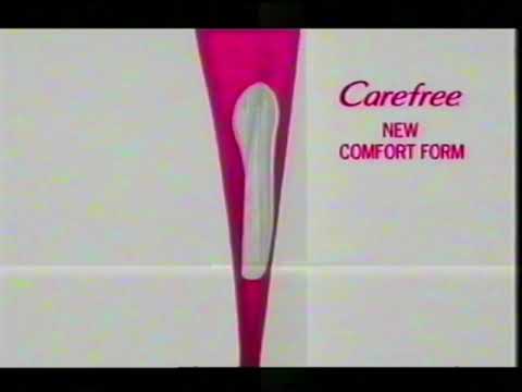 Carefree Panty Liners For Women Commercial 2011