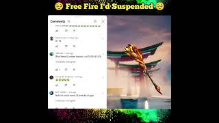 Free Fire I'd Suspended Free Fire I'd Ban #short #freefire #newupdate #unban