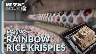 Marshmallow Production for Rice Krispie Bars! | Food Factory