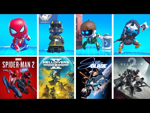 Astro Bot PS5 - All Special Bots & The Games They're From (Updated Dec 2024)