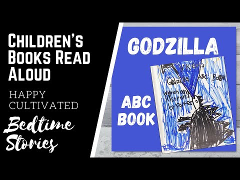 GODZILLA ABC Book Online | Books for Kids | Godzilla Children's Books Read Aloud