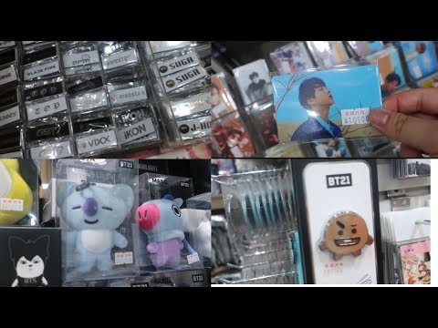 VISITING UNDERGROUND K-POP STORES!! 명동 Myeong-dong