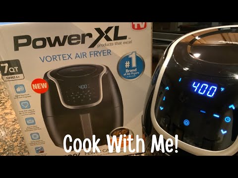 Cook with Me! | First Time Using an Air Fryer | Honey Garlic Wing Recipe