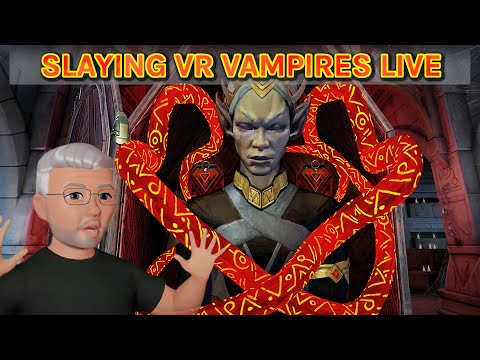 Silent Slayer: Vault of the Vampire First Impressions - Live PCVR Gameplay