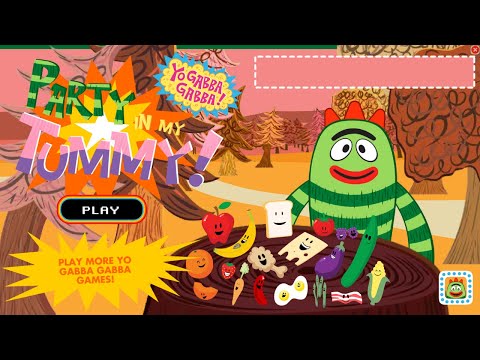 Party in My Tummy with Brobee! A Yo Gabba Gabba Game From Nick Jr.