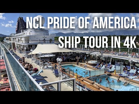 Norwegian (NCL) Pride of America Hawaii Cruise Tour in 4K