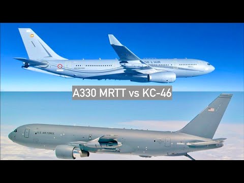 A330 MRTT vs KC-46: Mid-Air Refuelling aircraft battle