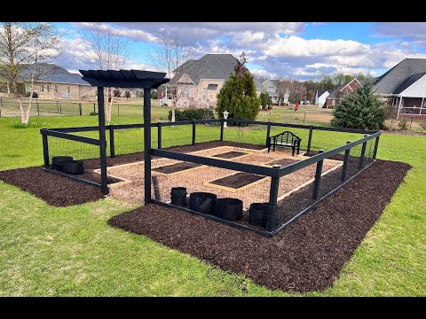 From Dream Design to Reality! Crafting a Raised bed garden//DIY No Dig