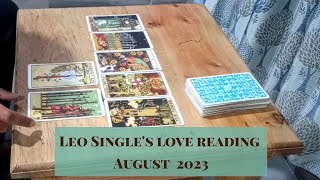 Leo Single's love reading  - August 2023 !