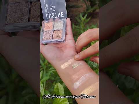 Swiss Beauty Lustre Eyeshadow | foil eyeshadow | K-beauty dupe