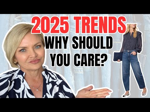 2025 Fashion Trends for Women Over 50!