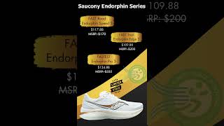 Saucony Endorphin Series - On Clearance Sale  #runforgood