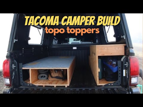 Toyota Tacoma Truck Camper Build w/Topo Toppers Badlander