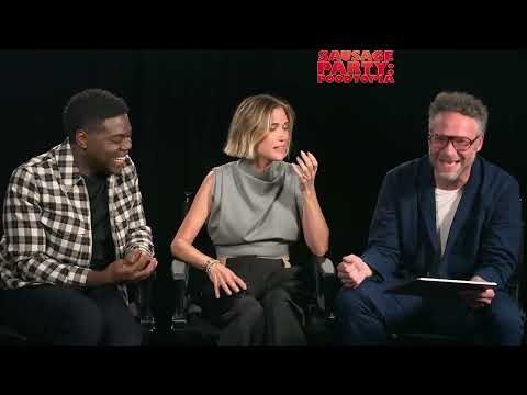 Kristen Wiig, Seth Rogen & Sam Richardson React to Sausage Party: Foodtopia Scenes | Prime ZA