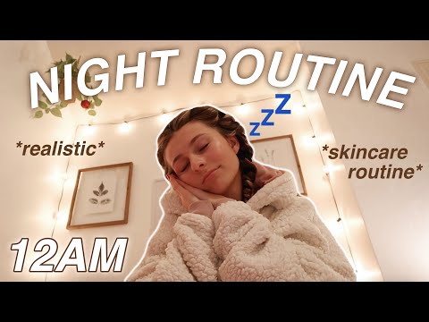 a very realistic school night routine | vlogmas day 17