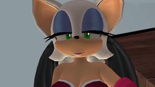 Rouge the Bat Becomes Model[SFM Sonic Cartoon]