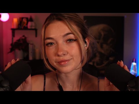 ASMR ❤ Talking you through everything thing I do + Brown Noise Background